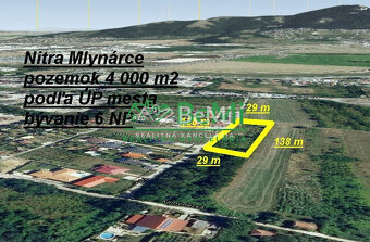 Nitra Mlynárce pozemok 4 000 m2 ID 538-14-MIG - 3