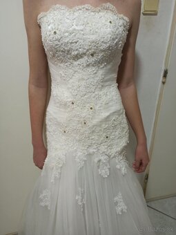 Svadobné šaty č.36 S - 3