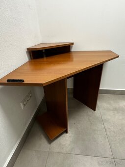 (DO 27.12.) Rohový písací stôl - 3