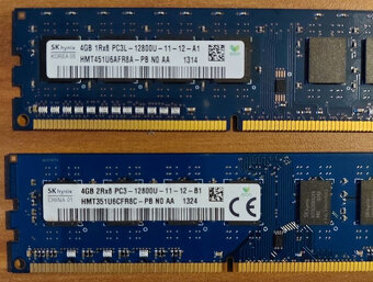 Predam rozne pamate DDR3 4GB - 3