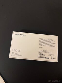 Apple - Magic Mouse Multi-Touch, biela - 3