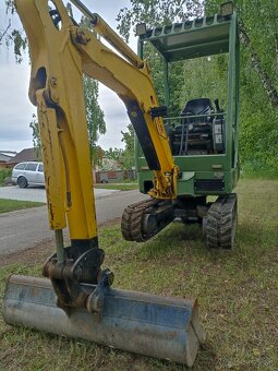 Yanmar B 15-3 minibager vaha 1500kg, - 3