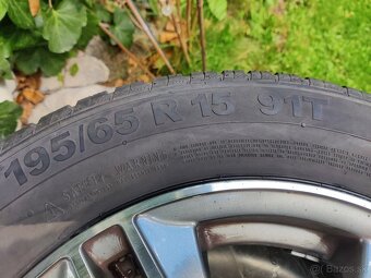 Predám disky Gepard 15" s pneu Continental - 3