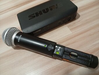 Bezdrôtový mikrofón Shure BLX4. + PG58 - 3