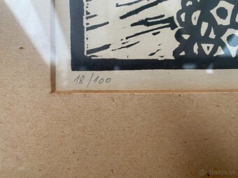 Starožitný/Originálný obraz - 3