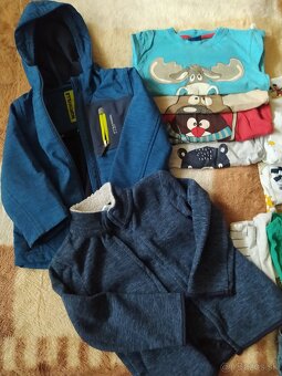 Chlapčenské oblečenie veľkosť 92 + darček - 3