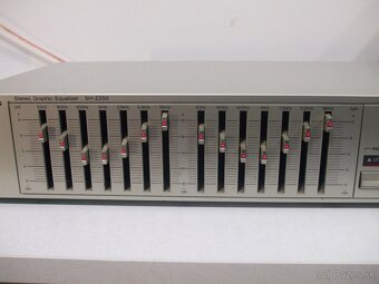Equalizer strieb.2x7 pasmovy TECHNICS SH-Z250, vyroba JAPAN - 3