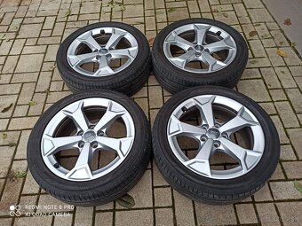 kolesa 5x112 R17 original Audi, pasuju na Škoda, VW, Seat - 3