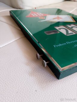 Stará reklamná cedula -sklo - 3