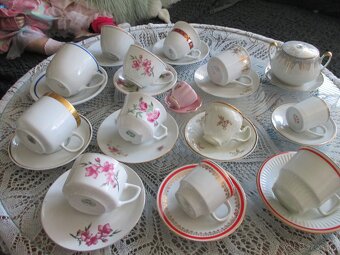 hrnčeky, tanierky, taniere - 3