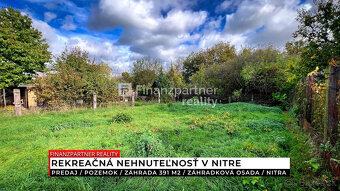 Pozemok, záhrada 391 m², Nitra - 3