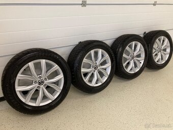 Zimná sada org VW TIGUAN 5x112 7J ET43 235/55 R18 - 3