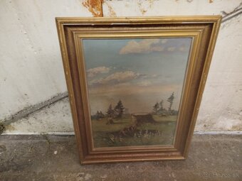 Predám rôzne starožitné obrazy - 3