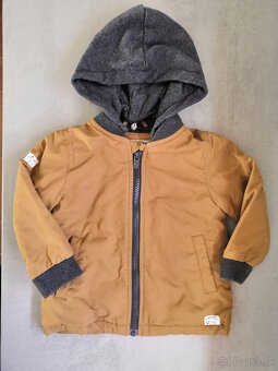 Bunda prechodná Reserved v.80 - horčicová - 3