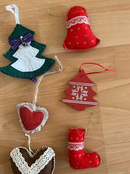 Vianočné ozdoby 8 kusov - 3