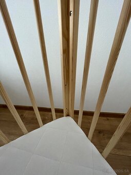 KLUPS Postieľka drevená s vyberateľnými priečkami Frank Natu - 3