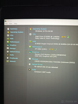 HP Elitebook 840 G5 Intel i5-8250U 8 GB RAM - 3