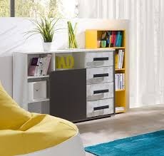 Detska postel BRUNO 2x + skrina, komoda, stolík, polica - 3