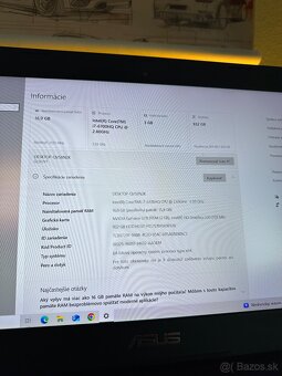 Herný notebook ASUS ROG GL502VT – i7, GTX 970M, 16GB RAM - 3