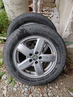 Škoda 5x100 R15 zimné - 3