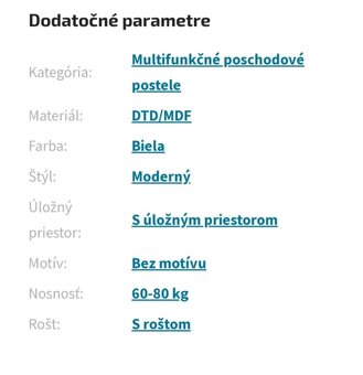Multifunkčna poschodová posteľ - 3