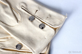 Pánske kožené starožitné rukavice - 3