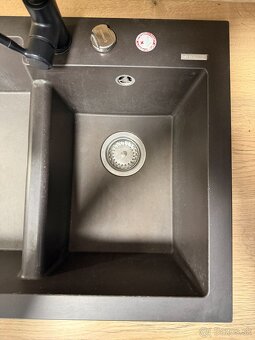 Granitový drez do kuchyne - Pyramis 51 x 79 cm - 3