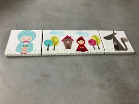 Obrazy červená čiapočka - 3