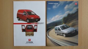 Prospekty Citroen 60. až 90. léta. - 3