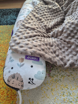 Hniezdo pre bábätko + deka do sedačky + vankúšik - 3