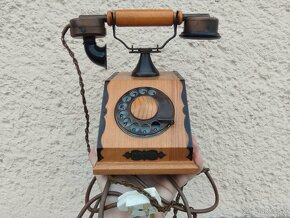 Starý telefon TESLA typ CS20, rok 1980  (20xfoto) - 3