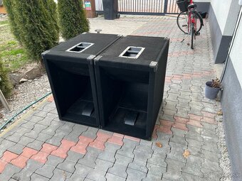 Subwoofer 2x + koncový zosilňovač Eminence Kappa - 3