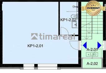 Kancelária na prenájom 37m2, centrum - 3