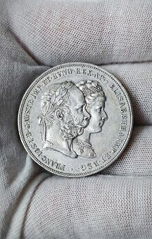 2 zlatnik 1879, svadobný, nádherný. - 3