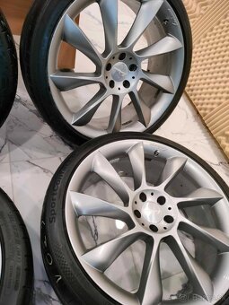 4ks alu disky orig. Lorinser 5x112 r21 + pneu - 3