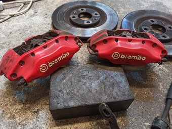 Swap prednych brzd peugeot 4 piest - 3