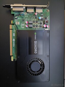 Predám grafické karty Nvidia Quadro M2000 K2200 a P2200. - 3