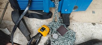 elektrický kladkostroj Demag 80 kg - top stav - 3