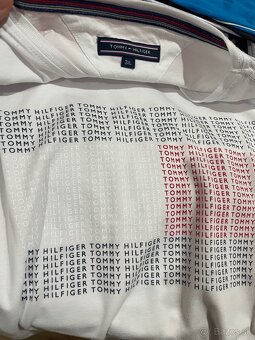 Pánske biele tričko Tommy Hilfiger - 3