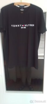 Predám čierne tričko Tommy Hilfiger veľkosť XL nové - 3