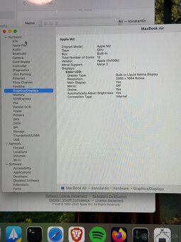 MacBook Air M2 – 24 GB RAM, 256 GB SSD - 3