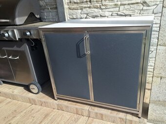 Nerezova skriňa Gastro Nábytok Zahradna Kuchyňa 100x55x85 - 3