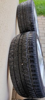 Predám 215/50R17 zimné pneumatiky na alu diskoch - 3
