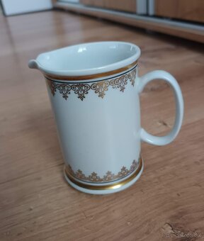 Porcelánová retro mliekovka - 3