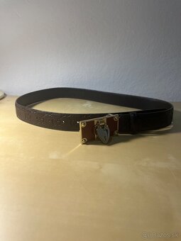 Gucci kožený opasok – originál - 3