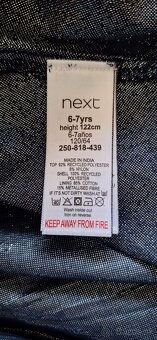 Tmavomodré dievčenské šaty - 3