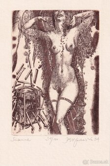 predam exlibris grafiky Karol Ondreička - 3