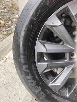 toyota pneu yokohama geolandar x-cv 265/60 r 20 s diskami 5x - 3