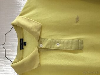 EMPORIO ARMANI pánske polotricko žlté L/ XL - 3