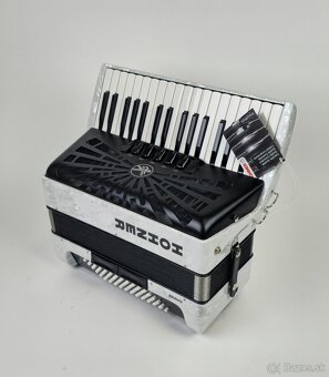 Nový akordeón Hohner Bravo 72bas, 3 hlas + záruka - 3